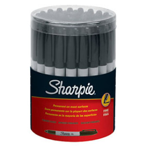 SHARPIE 30051 FINE BLACK MARKER