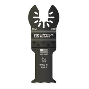 IMPERIAL IBOA300-1 ONE FIT 1-1/4" WOOD W/NAILS BM BLADE OSCILLATING 1 PACK