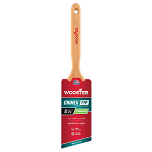 WOOSTER 4410 2-1/2" CHINEX FTP EXTRA-FIRM ANGLE SASH PAINT BRUSH