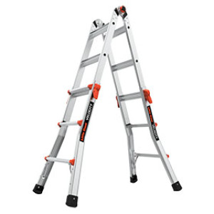 LITTLE GIANT 15413 VELOCITY IA 3'-11' ALUMINUM ARTICULATED EXTENSION LADDER