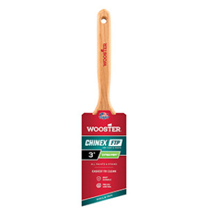 WOOSTER 4410 3" CHINEX FTP EXTRA-FIRM ANGLE SASH PAINT BRUSH