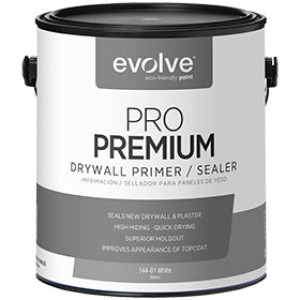 EVOLVE PAINTS 144-01-1 PREMIUM 1GAL WHITE DRYWALL PRIMER