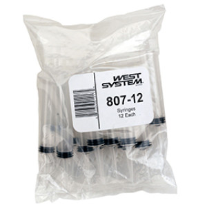 WEST SYSTEM 807-12 807 SYRINGES 12-PACK
