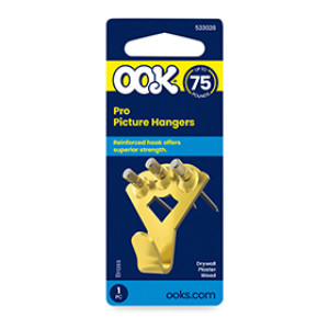 OOK 533028 75 LBS PROFESSIONAL PICTURE HANGER (1PK)
