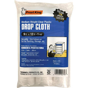 THERMWELL / FROST KING P115R/3 9' X 12' 1 MIL PLASTIC DROP 3 PACK