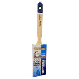 ARROWORTHY 5025 2" TRADESMAN WHITE CHINA BRISTLE ANGULAR SASH BRUSH