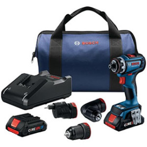 BOSCH GSR18V-800FCB24 18V DRILL/DRIVER WITH 5-IN-1 FLEXICLICK SYSTEM