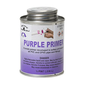 BLACK SWAN 08105 8 OZ NSF CODED PURPLE PRIMER