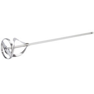 WARNER TOOL 341 5 GALLON PAINT MIXER 4" SPIRAL BLADE 22-3/4" LONG SHAFT