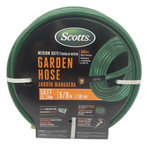 MR BRANDS 83070 SCOTT'S 5/8" X 50' MEDIUM DUTY GARDEN HOSE