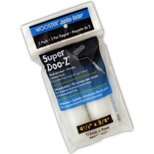 WOOSTER RR313 4-1/2" X 3/8" JUMBO-KOTER SUPER DOO-Z WOVEN ROLLER COVER 2-PACK