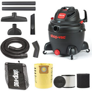 SHOP-VAC 8251205 12 GALLON/ 5.5 PHP SVX2 MOTOR WET DRY VACUUM WITH 2.5" TOOLS