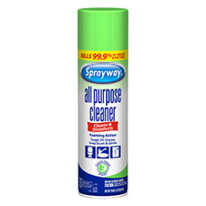 SPRAYWAY SW5002R 19 OZ FOAMING SPRAY ALL PURPOSE CLEANER