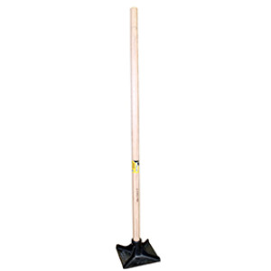 G-FORCE 52041 8" X 8" TAMPER WITH 48" ASH HANDLE