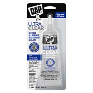 DAP 7079800952 2.8 OZ ULTRA CLEAR ALL PURPOSE SEALANT
