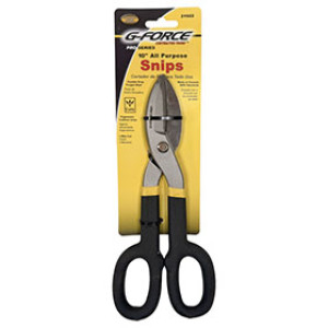 G-FORCE 21922 10" TIN SNIPS ERGO GRIP HANDLE