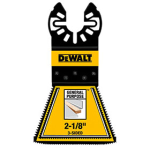 DEWALT DWA4283-3 2-1/8" GENERAL PURPOSE 3-SIDED OSCILLATING BLADE 3-PACK