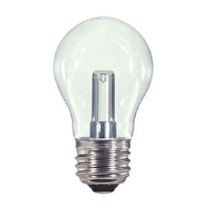SATCO S9150 1.4W A15/CL/LED/120V/CD 1.4W A15 LED CLEAR BULB 2700K E26 120V