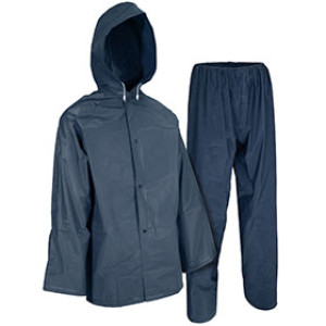 WEST CHESTER B44110N/L LARGE 2-PC 10 MIL EVA BLUE RAIN SUIT