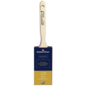 BENJAMIN MOORE U61925-017 2-1/2" NYLON/POLYESTER FIRM BLEND FLAT SASH BRUSH