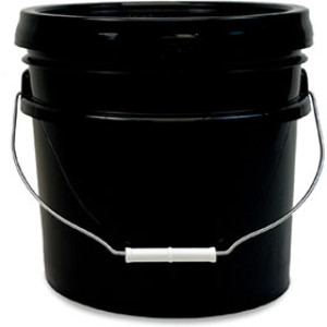 ENCORE EN 1000596 3.5 GALLON BLACK .90 MIL ECOBLEND PAIL