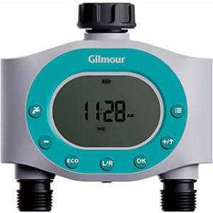 GILMOUR 857006-1001 DUAL OUTLET ELECTRONIC TIMER