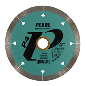 PEARL ABRASIVE DTL45HPXL 4-1/2" X 0.060 X 7/8" 5/8" CONTINUOUS RIM TILE BLADE