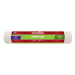 WOOSTER R235 14" X 5/16" MICRO PLUSH MICROFIBER FABRIC ROLLER COVER