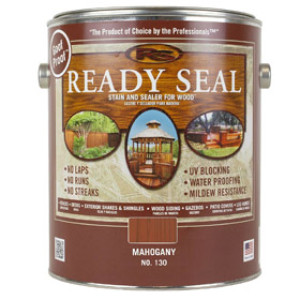 READY SEAL 370021 MAHOGANY EXTERIOR WOOD STAIN AND SEALER