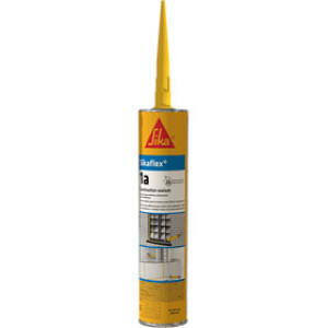 SIKAFLEX 1A 91011 ELASTOMERIC JOINT SEALANT / ADHESIVE CARTRIDGE 10.1 OZ BLACK