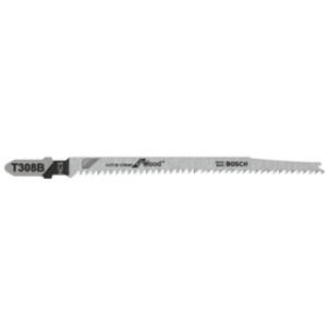 BOSCH T308B 4-1/2" EC HCS T-SHANK JIGSAW BLADE XTRA-CLEAN FOR WOOD