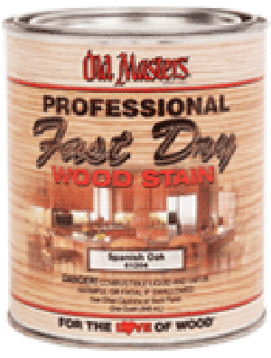 OLD MASTERS 60104 NATURAL PROFESSIONAL FAST DRY WOOD STAIN