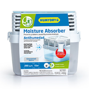 HUMYDRY USA22100C6 15.9 OZ UNSCENTED PREMIUM MOISTURE ABSORBER DEVICE