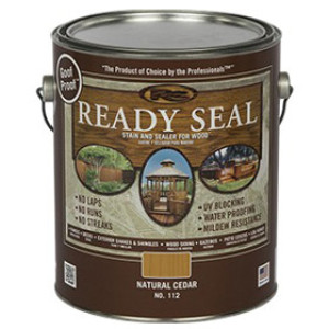 READY SEAL 370012 NATURAL CEDAR EXTERIOR WOOD STAIN AND SEALER