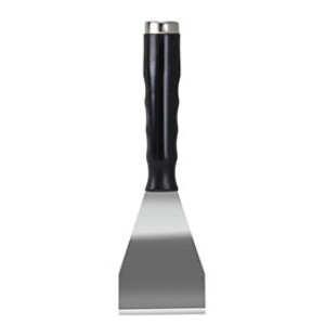 WARNER TOOL 10737 3" SS BENT POLE SCRAPER THREADED HANDLE