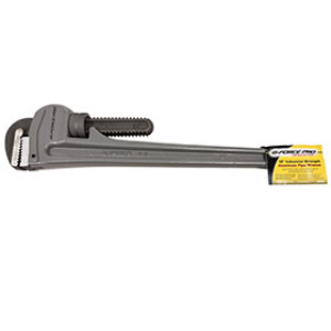 G-FORCE 24061 18" ALUMINUM PIPE WRENCH I-BEAM HANDLE