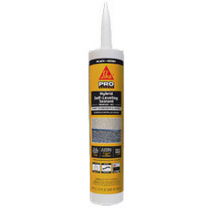SIKA PRO 813730 9OZ SIKAFLEX HYBRID SELF LEVELING SEALANT BLACK