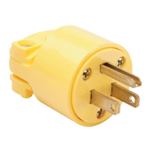 PASS & SEYMOUR  4867Y 15A/125V 3-WIRE PLUG
