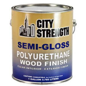 CITY STRENGTH SEMI-GLOSS 350 VOC POLYURETHANE