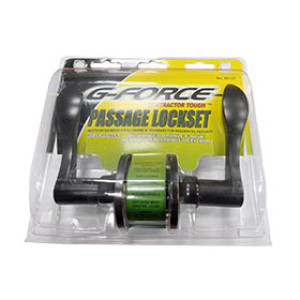 G-FORCE PASSAGE WAVE LEVER LOCKSET OIL RUBBED BRONZE FINISH