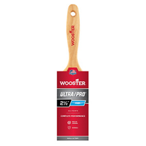 WOOSTER 4176 2-1/2" ULTRA/PRO FIRM NYLON&POLYESTER FLAT BEAVERTAIL PAINT BRUSH