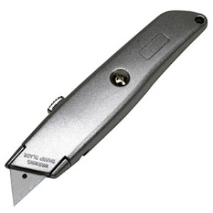 WARNER TOOL 10958 TOP TRIGGER UTILITY KNIFE WITH 3 BLADES 10PC BUCKET