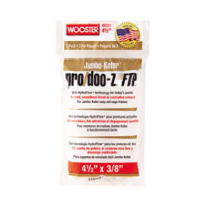 WOOSTER RR371 4-1/2" X 3/8" JUMBO-KOTER PRO/DOO-Z FTP WOVEN ROLLER COVER 2PACK