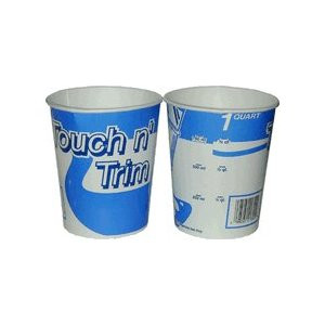 ENCORE EN 1001314 1 QUART TOUCH N' TRIM DISPOSABLE PAPER PAINT BUCKET