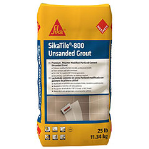 SIKATILE 800 648715 25LB SILVER PREMIUM DUSTLESS SANDED FLOOR GROUT