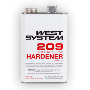 WEST SYSTEM 209-SB 209 0.33 GAL EXTRA SLOW HARDENER