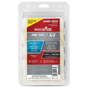 WOOSTER RR581 4-1/2" X3/8" JUMBO-KOTER PRO/DOO-Z FTP CLOSED-END ROLLER 10-PACK