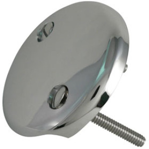PLUMB PAK PP826-11 FACE PLATE 2 HOLE WITH SCREWS PC FACE PLATE