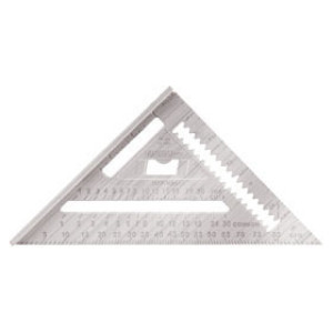 JOHNSON RAS-1B 7" JOHNNY SQUARE PRO ALUMINUM RAFTER ANGLE SQUARE - NO MANUAL