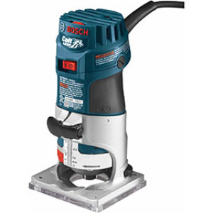 BOSCH PR20EVS 5.6 AMP 1.0 HP 120V VARIABLE-SPEED FIXED BASE CORDED PALM ROUTER
